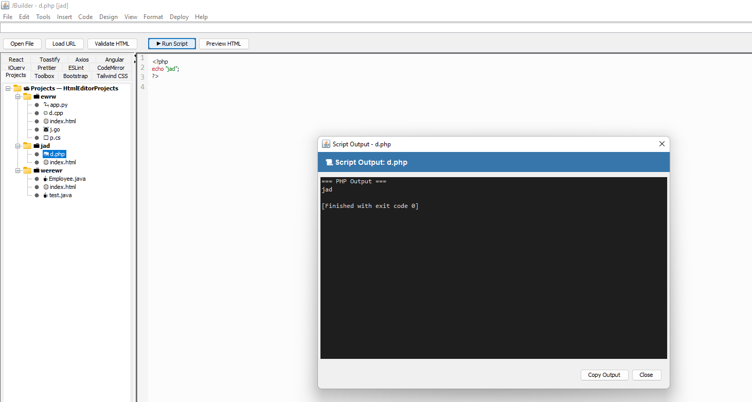 JBuilder 4